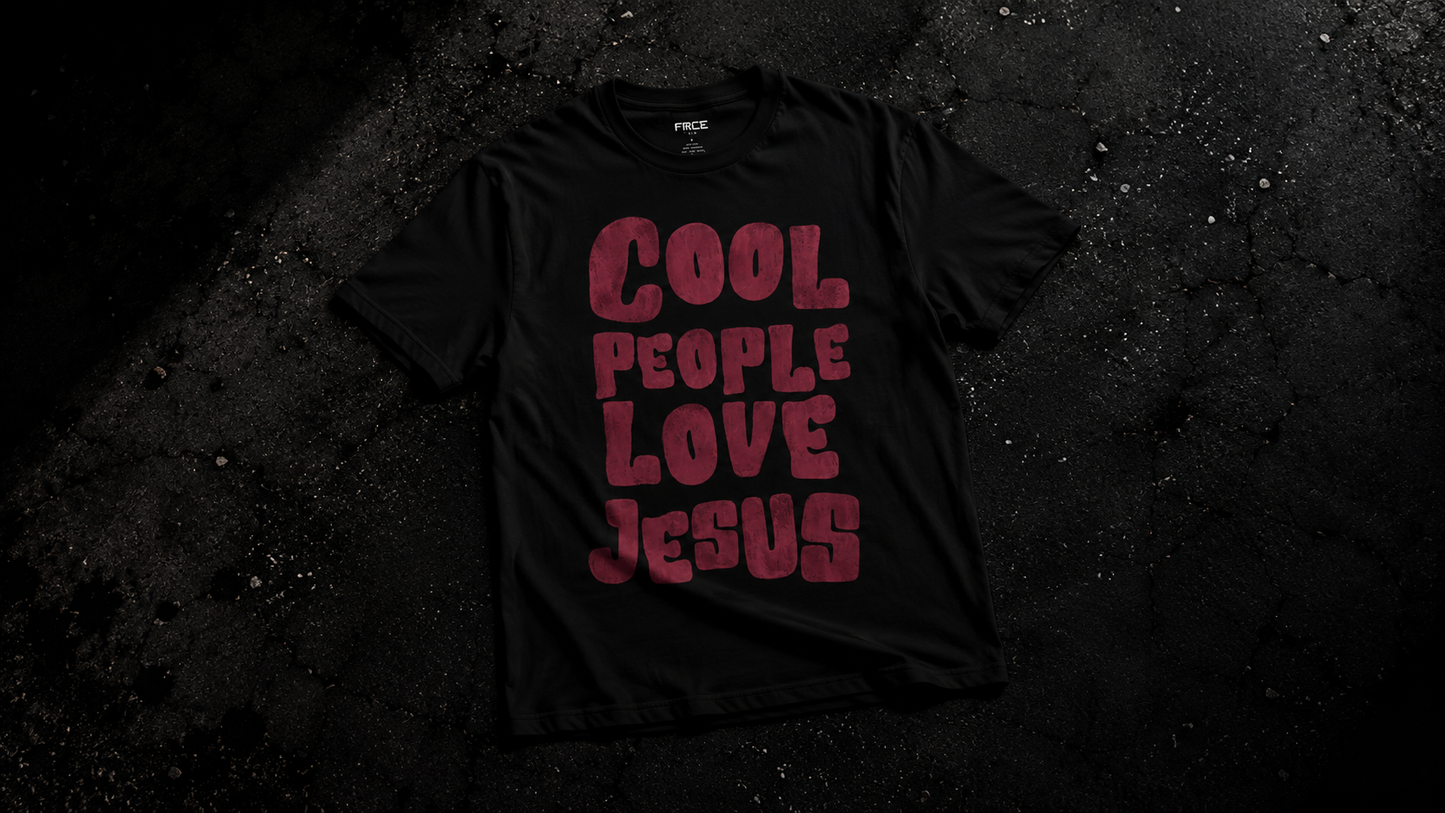 Cool People Love Jesus Tee