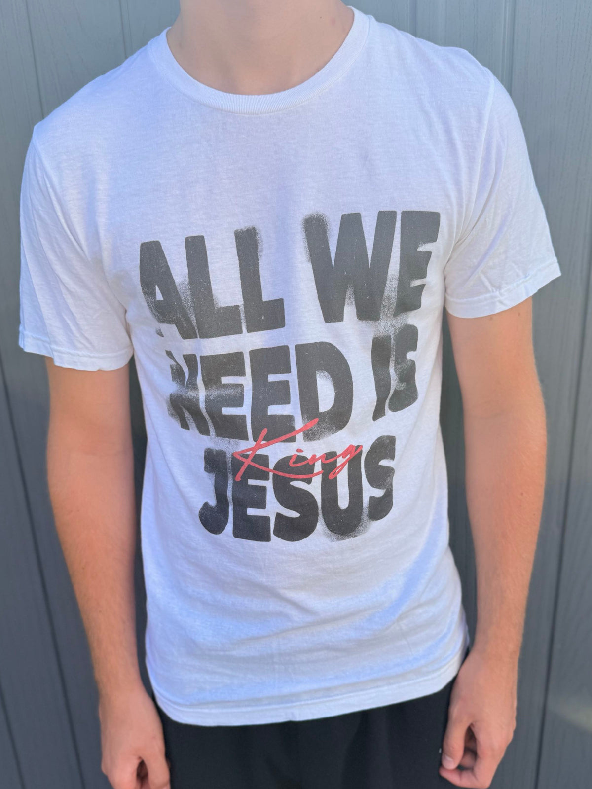 All We Need Is Jesus Tee